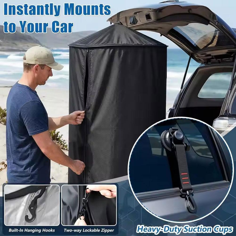 Emergency Mylar Tent - Tenda Mandi Portabel untuk Berkemah, Ruang