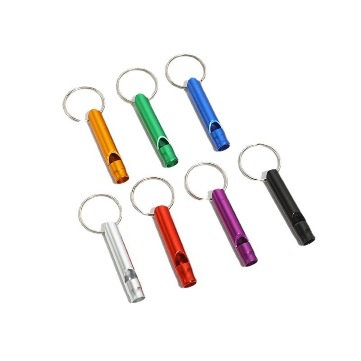Emergency Whistle Loud - 7Pcs Peluit Darurat Warna Acak dengan