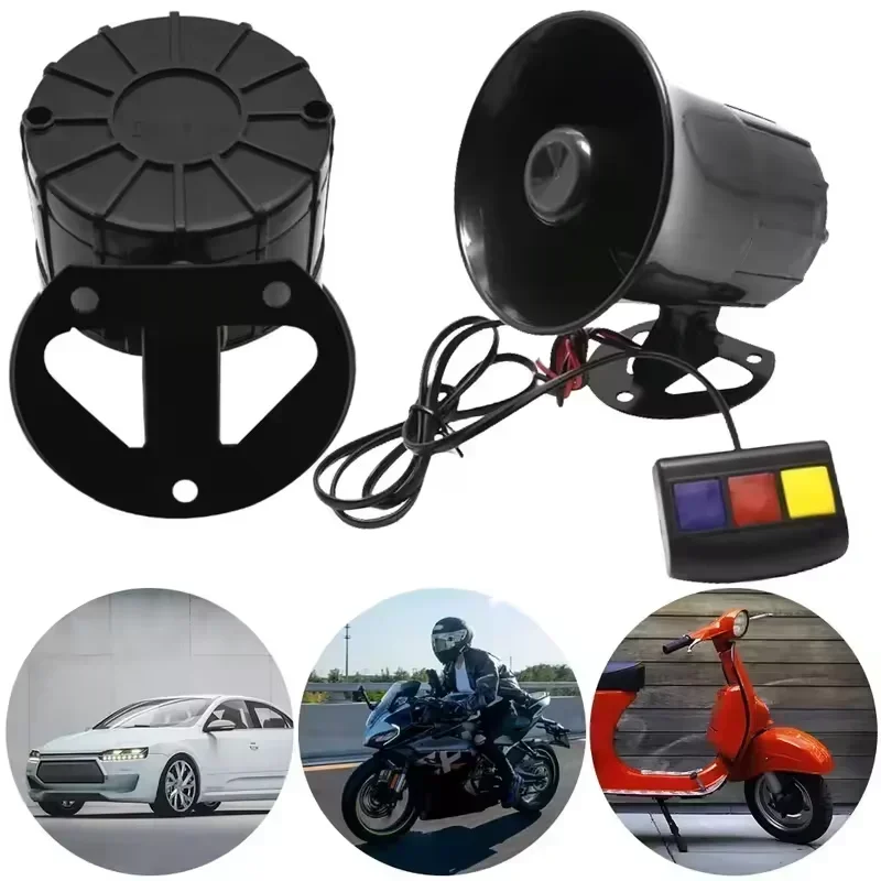 Emergency Whistle Loud - 12V 3 Nada Suara Keras Klakson