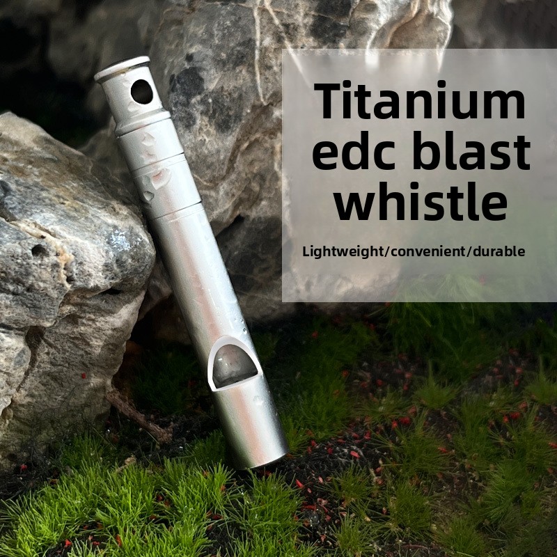 Peluit Survival dari Paduan Ti - Emergency Whistle Loud ulasan dan harga