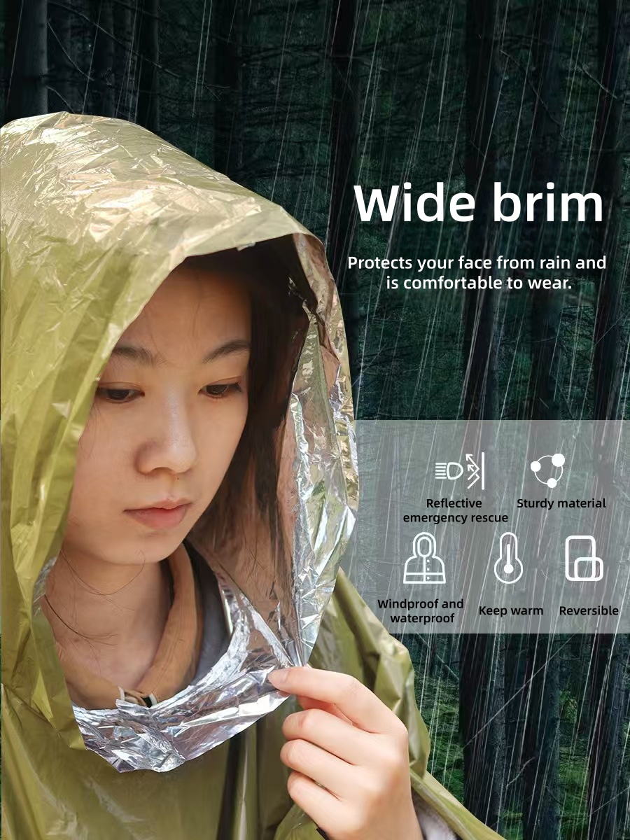 Jas Hujan Darurat Portabel Lua - Survival Blanket Reflective ulasan dan harga