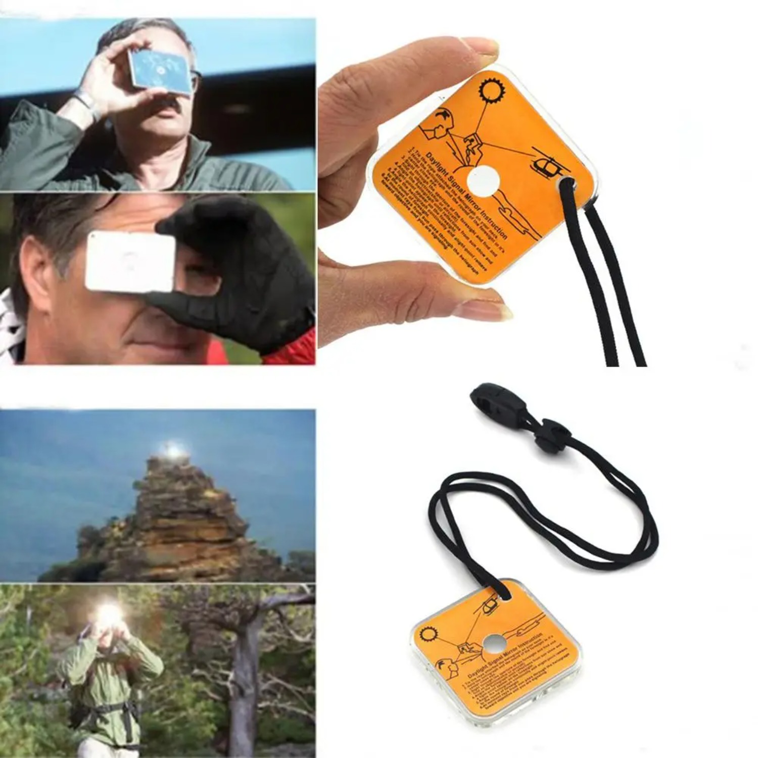 Baru 1 Buah Cermin Sinyal Refl - Emergency Whistle Loud ulasan dan harga